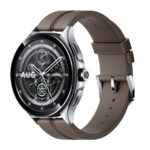 Xiaomi Watch 2 Pro  - Ezüst-Barna Bőrszíj