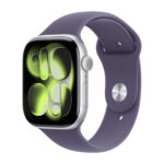 Apple Watch Series 11 46mm  Sport - Ezüst-Lila) (M/L Gyártói garancia